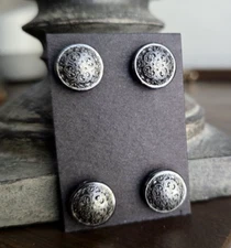 4 piece Dark Pewter Magnetic Pins. Hunt Seat, Western, Halter. Clothing magnets.