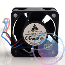 5pcs 4cm 12V 0.18A EFB0412VHD cooling fan server fan 3pin 4020 40 40 20mm