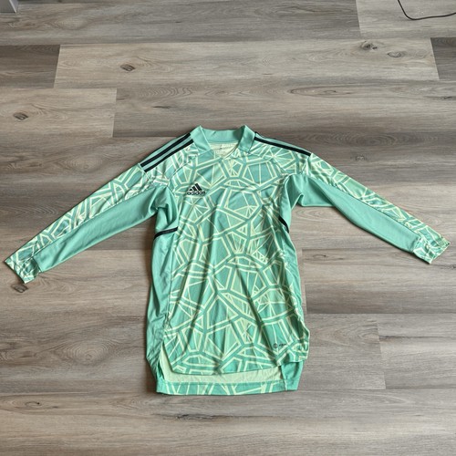 Adidas Aeroready Adult Med 3/4 Sleeve Goalkeeper Condivo 22 Jersey (Mint Rush) S