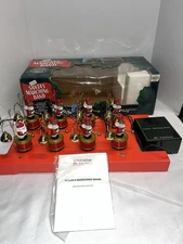 Vintage Mr Christmas Santa’s Marching Band Mice Red Hats 1992 Working!