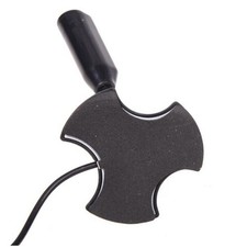 Long Distance USB Microphone for Video Conference and Voice Recording Black