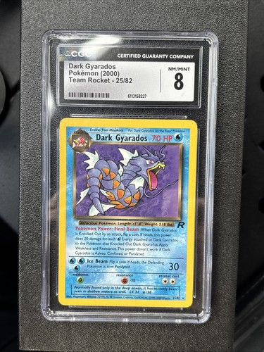 Dark Gyarados (Unlimited) graded CGC 8 for sale on eBay