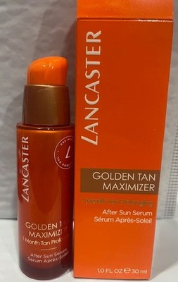 Lancaster Golden Tan Maximizer After Sun Serum 1 fl oz   New