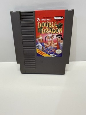 1989 Double Dragon Nintendo NES Game Cartridge