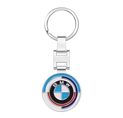 BMW 50 Jahre 50th Anniversary Schlüsselanhänger Keychain Metall Klassisch