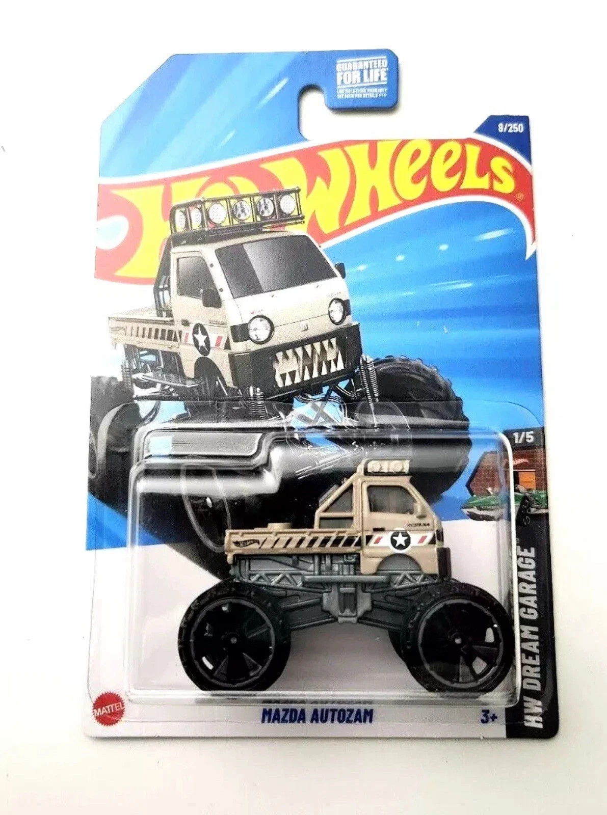 2025 Hot Wheels ( NEW )  Mazda Autozam {{ TAN }} & FREE SHIPPING 