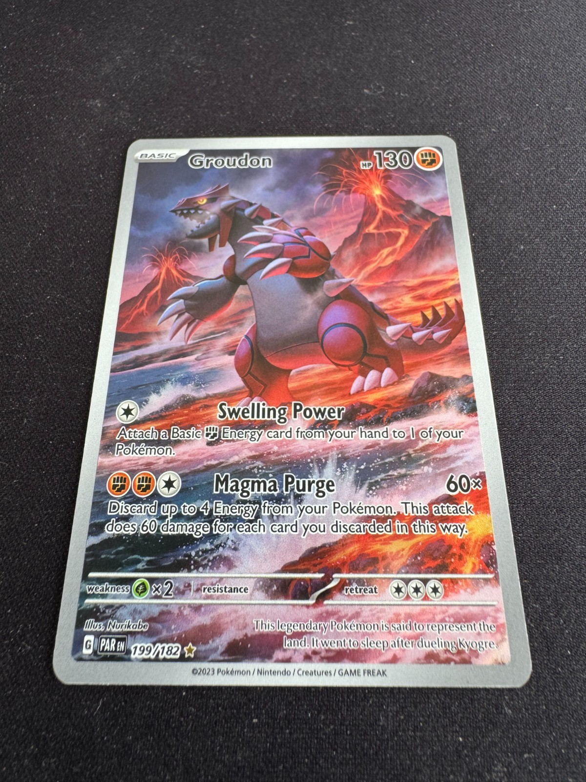 Groudon 2023 Scarlet & Violet: Paradox Rift #199/182 Illustration Rare Price Guide - Sports Card Investor Groudon 2023 Scarlet & Violet: Paradox Rift #199/182 Illustration Rare Price Guide - Sports Card Investor