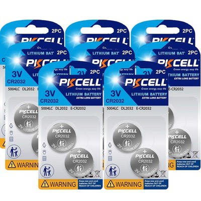 16Pcs CR2032 3V Lithium Batteries SB-T15 5004LC Coin Cell Watch Battery PKCELL