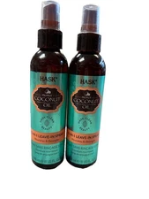 2pk Leave In Conditioner HASK Nourishing COCONUT 5-in-1 Spray  6 Fl Oz