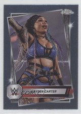 2025 Topps Chrome WWE Kayden Carter #186 5km