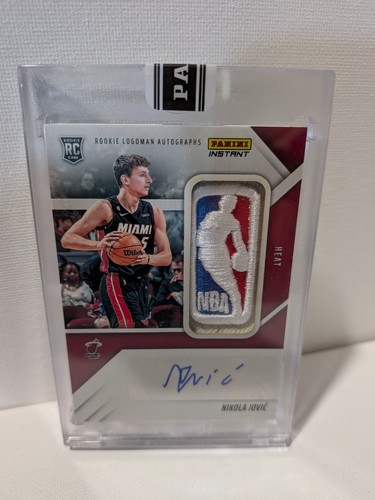 Nikola Jović 2022-2023 Panini Instant Rookie Patch Auto Logoman 1/1 🔥