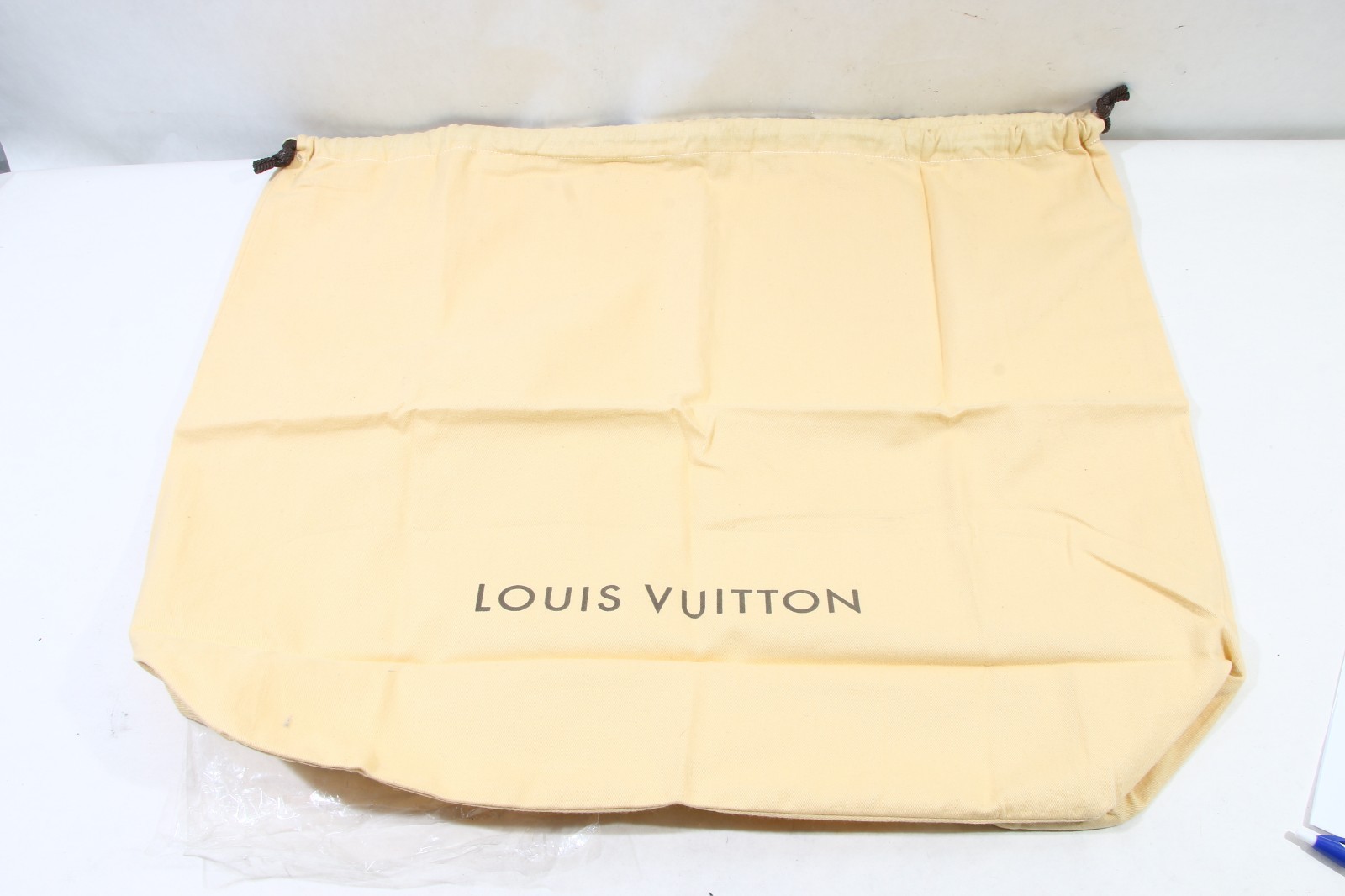 AUTHENTIC LOUIS VUITTON DRAWSTRING STORAGE DUST B… - image 1