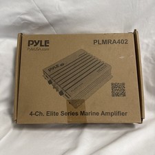 PYLE Amplifier 4 Channel Elite Series Marine Amp White  PLMRA402 Marine Boat
