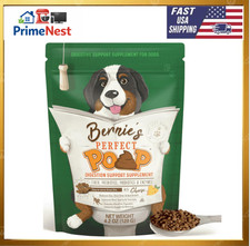 Perfect Poop Digestion  General Health Supplement for Dogs: Fiber, Prebiotics,