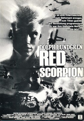 Red Scorpion - Dolph Lundgren - M. Emmet Walsh - Cameron Argenziano - Presseheft