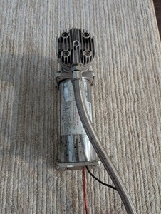 Viair 480C Chrome 200psi Air Compressor Suspension Horn 12 Volt Hot Rod Single