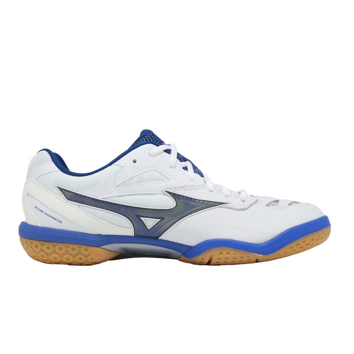Mizuno Wave Fang Pro White Blue Black Men Unisex Badminton Shoes