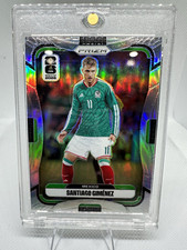 Panini 2026 Prizm silver World Cup Santiago Gimenez Mexico Soccer Card #291