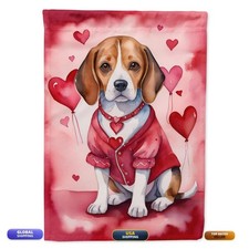 Caroline'S Treasures Carolines Treasures Dac5274Chf Beagle My Valentine House