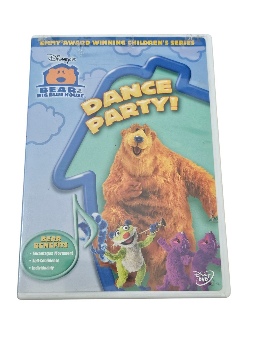 Bear in the Big Blue House - Dance Party (DVD, 2002) for sale