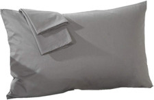 Travel Pillowcase 12x16 500 Thread Count Egyptian Cotton Set of 2 Toddler Pillow