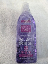 VITAL CARE MEGA HOLD  SHINE ALL DAY SPORT HAIR GEL 9 MAX 10.6 OZ New sealed.