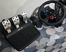 Logitech G29 Driving Force Racing Wheel with Pedals Kit - Black PlayStation 5/PC