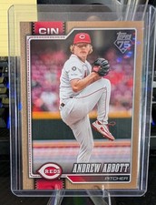 2026 Topps Series 1 Andrew Abbott Gold /2026 #218 Reds