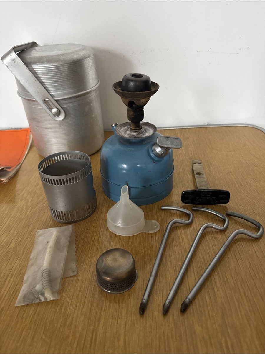 Réchaud De Camping Vintage Primus Shmel 2 - URSS 1983 - Fonctionne à L'essence - Matériel Soviétique