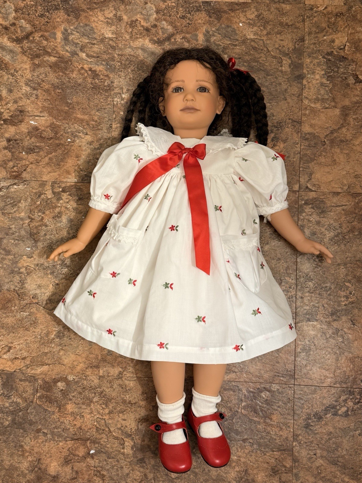 24&rdquo; Ruth Treffeisen * Vinyl & Cloth German Artist Doll Number 146 No COA or Box