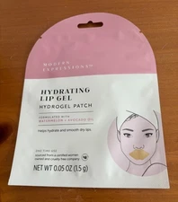 Lot of 5 Modern Expressions Hydrating Lip Gel Hydrogel Patch for Dry Lips