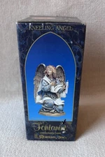 KNEELING ANGEL FONTANINI HEIRLOOM COLLECTION 1995 ROMAN, INC. NIB