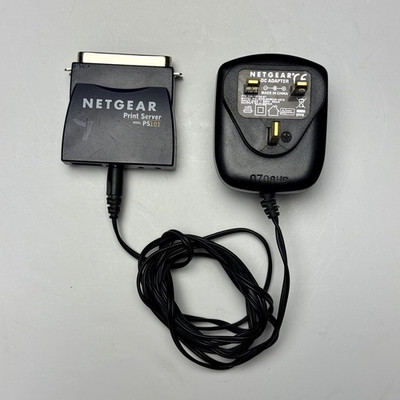 Netgear PS101 Mini Print Server, Parallel Port to Ethernet für Windows c / Supply