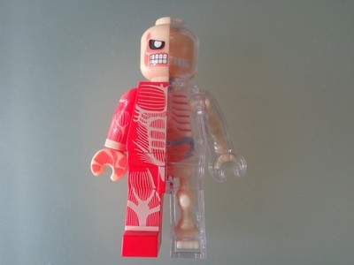 Legofigur 4 D Master Classic Brickmann von Jason Freeny 12cm groß