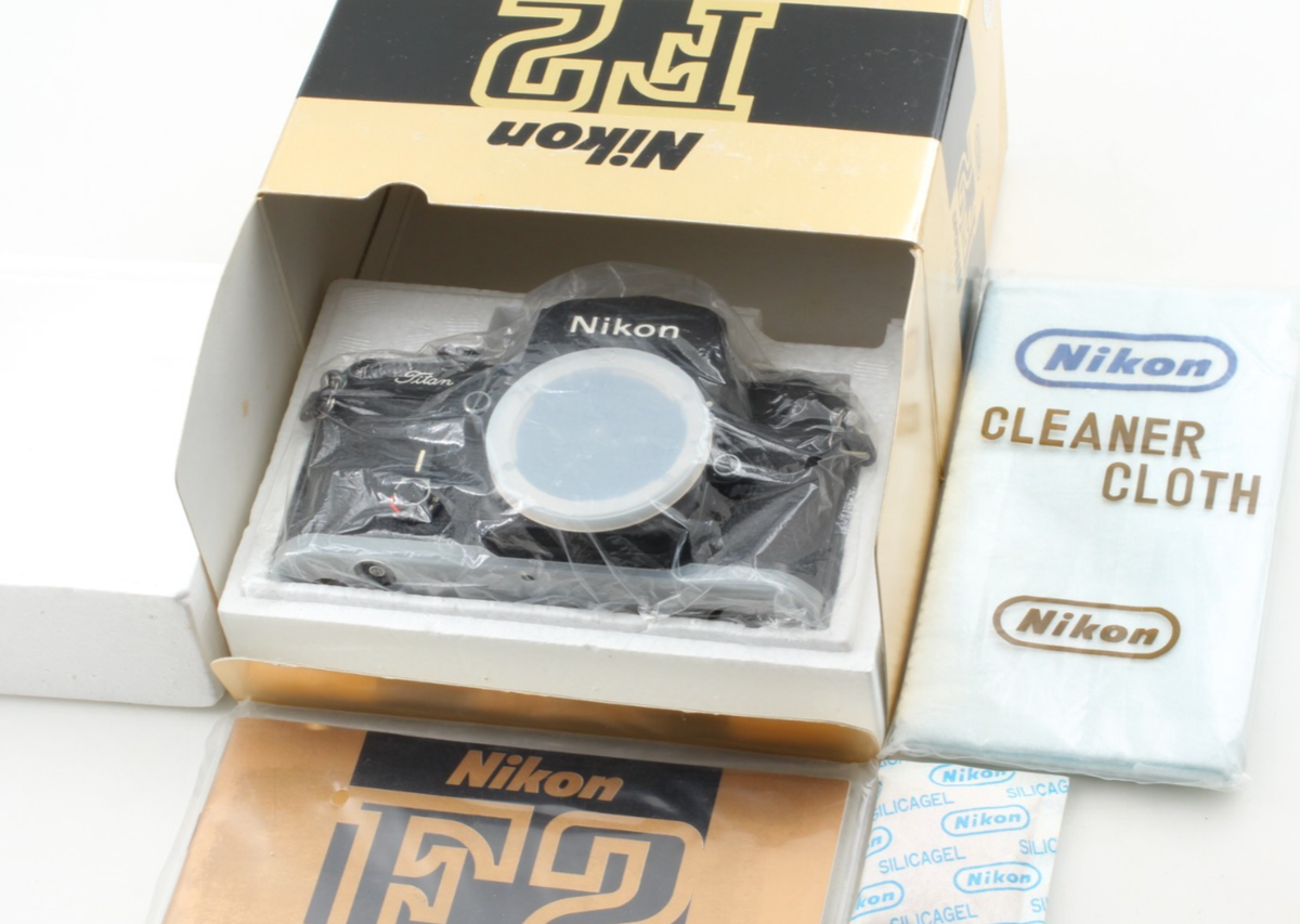 UNUSED in Box ] Nikon F2 T F2T Titan with Name 35mm SLR Film