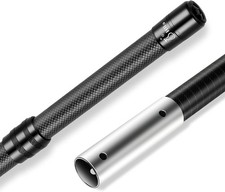 New Carbon Fiber Pool Pole Telescopic,4.6-15FT Adjustable Compact Pool Pole