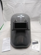 HONEYWELL FIBRE-METAL 906GY Passive Welding Helmet, Shade 10, Gray
