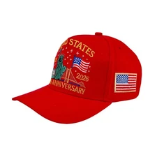 250th Anniversary of America Baseball Cap Statue of Liberty American Flag Hat