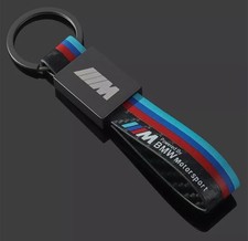 BMW M Schlüsselanhänger Kunstleder&Carbon Optik – Motorsport Design – M Streifen
