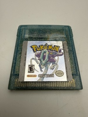 Pokemon: Crystal Version Game Boy Color, 2001 Authentic Working DRY BATTERY US