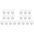 20 stücke Kreative Blumenstrauß Feste Basis Kunststoff Stabilisator