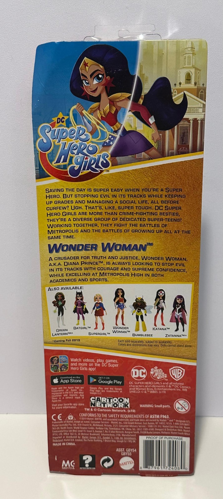 DC Super Hero Girls Wonder Woman Doll Sealed