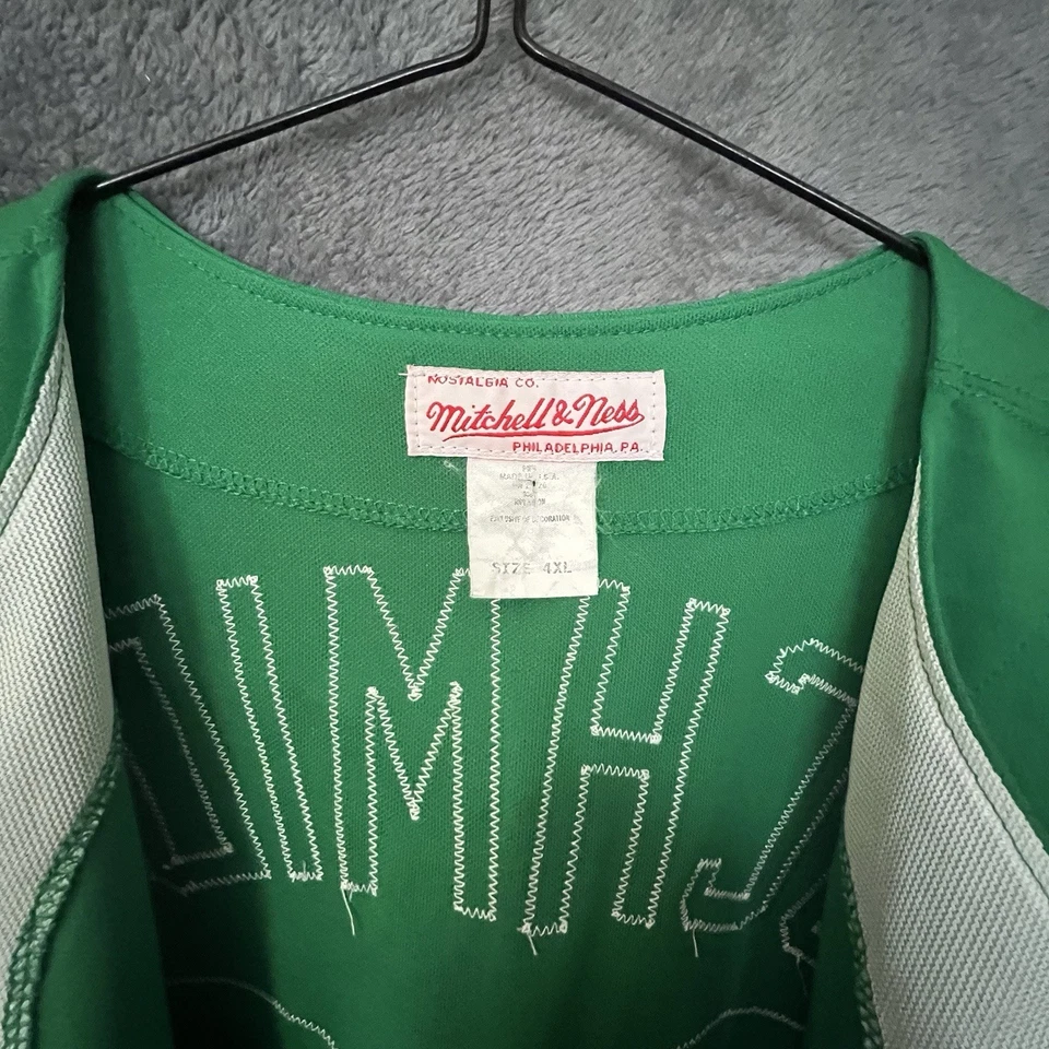 Camiseta Mitchell & Ness Phillies Día de San Patricio Mike Schmidt Talla 4XL Hecha en EE. UU. Foto 3 de 4