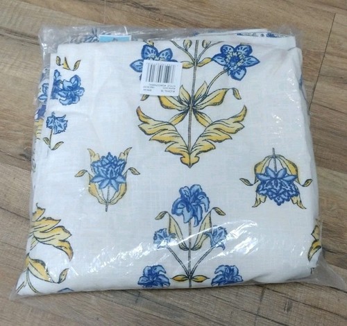 Pantalone donna Draper James lino floreale gamba larga taglia US L - Foto 7 di 7