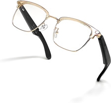 Bluetooth Glasses for Men  Women, Blue Light Blocking with Open-Ear Audio, up t