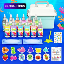 DIY 3D Water Elf Toy, 1 Set DIY Magic Water Painting Toy, Fun Science Experiment