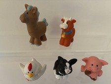 FISHER PRICE LITTLE PEOPLE FARM ANIMAL LOT