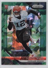 2018 Panini Prizm Rookie Green Crystals Prizm /75 Denzel Ward #241 0rt
