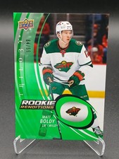 Matt Boldy /99 SP Rookie Renditions 22-23 Trilogy - NHL Minnesota Wild