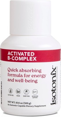 Isotonix Activated B Complex-Vegan B Vitamin Supplement,90 Servings|Energy,Stres